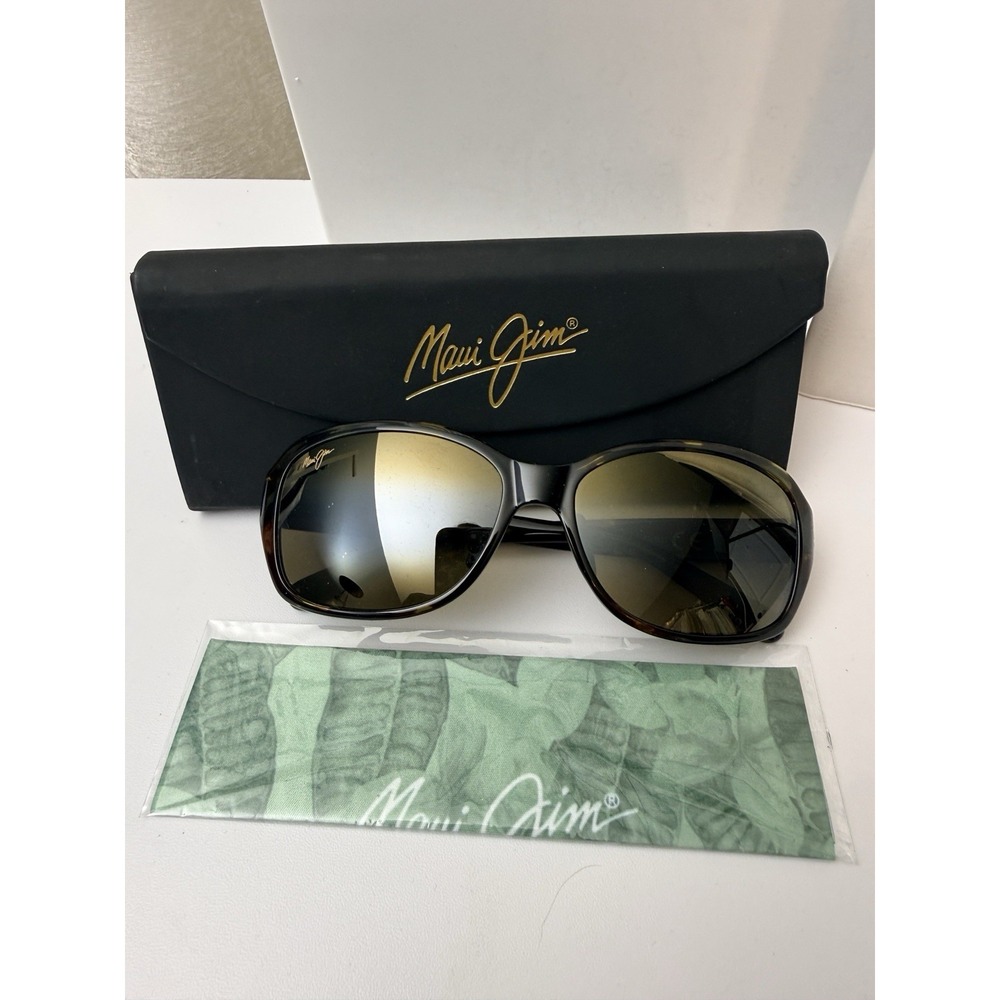 Maui Jim KOKI BEACH Bronze Sunglasses Olive Tortoise